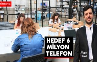 Reeder'ın hedefi yılda 6 milyon akıllı cep...