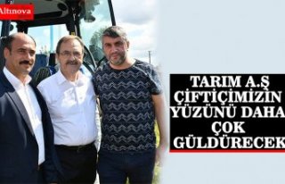 “SAMSUN TARIM A.Ş ÇİFTİÇİMİZİN YÜZÜNÜ...