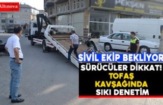 Sürücüler dikkat! Tofaş Kavşağında sıkı denetim