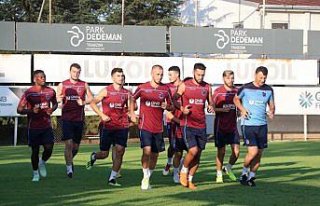 Trabzonspor, Aytemiz Alanyaspor maçı hazırlıklarına...