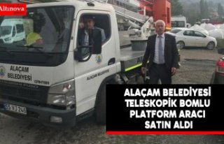 Alaçam Belediyesi Teleskopik Bomlu Platform Aracı...