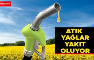 Atık Yağlar Yakıt Oluyor