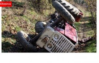 Bafra'da traktörün altında kalan şahıs hayatını...