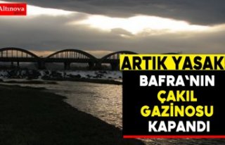 Bafra Sedde’de alkol almak yasaklandı