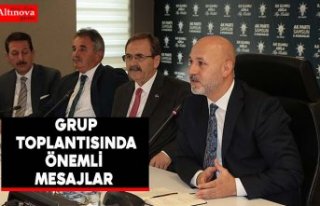 BAŞKAN KARADUMAN'DAN GRUP TOPLANTISINDA ÖNEMLİ...
