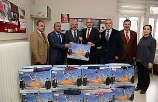 Bin öğrenciye kışlık bot ve kaban yardımı