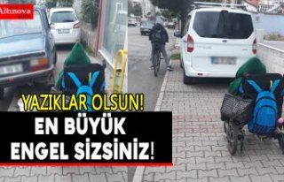En büyük engel sizsiniz