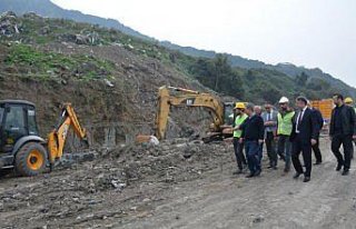 Ereğli'de çöp döküm alanının rehabilitasyon...