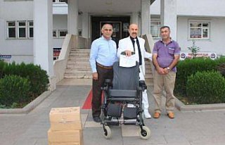 Karadeniz Omurilik Felçlileri Derneği'nden tekerlekli...