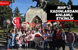 “MHP’li Kadınlardan Anlamlı Cumhuriyet Bayramı...