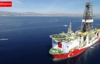 Milli sondaj gemisi Fatih Akdeniz'de ilk sondajına...