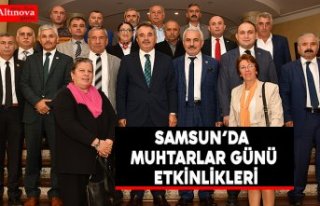 SAMSUN’DA MUHTARLAR GÜNÜ ETKİNLİKLERİ