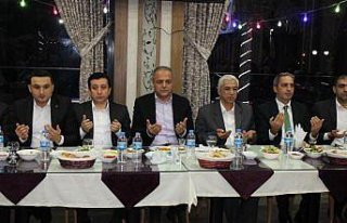 Suluova Emniyet Müdürü Oflaz'a veda yemeği