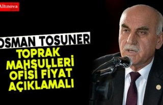 Ziraat Odası Başkanı Tosuner; “Çeltik Üreticisi...