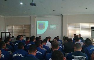 Zonguldak İl Jandarma Komutanlığı personeline...