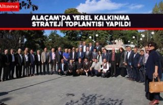 Alaçam'da Yerel kalkınma Strateji Toplantısı...