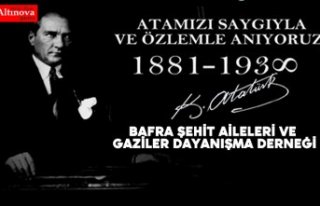 BAFRA ŞEHİT AİLELERİ VE GAZİLER DAYANIŞMA DERNEĞİNİN...