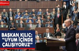 BAŞKAN KILIÇ: “UYUM İÇİNDE ÇALIŞIYORUZ”