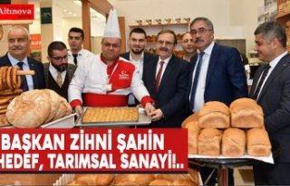 Başkan Zihni Şahin, Gıda Fuarı'nda Tarım...
