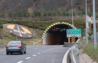 Bolu Dağı Tüneli'nin Ankara yönü 20 gün ulaşıma...