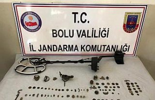 Bolu'da tarihi eser operasyonu