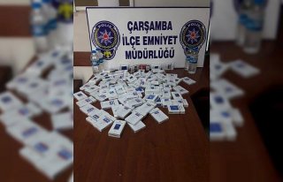 Çarşamba’da kaçakçılık operasyonu