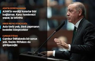 Cumhurbaşkanı Erdoğan: AİHM'in verdiği kararlar...