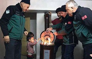 İHH'dan Kastamonu'da 60 aileye soba  yardımı