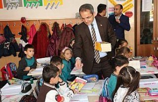 Kaymakam Pişkin'in okul denetimi