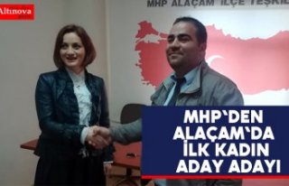 MHP'den Alaçam'da ilk kadın aday adayı