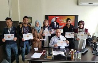 Öğrencilerden internetten alışveriş bilgilendirmesi