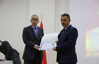 Polislere başarı belgesi