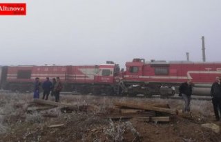 Sivas'ta tren kazası: 8 yaralı