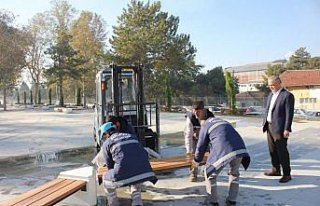 Suluova 15 Temmuz Demokrasi Meydanı yapım çalışmaları
