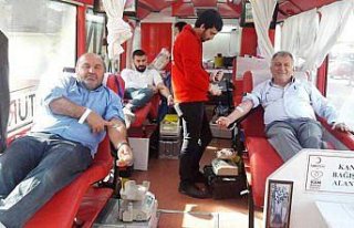 Taşova’da kan bağışı