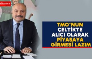 "TMO'nun çeltikte alıcı olarak piyasaya...