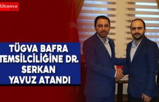 TÜGVA Bafra Temsilciliğine Dr. Serkan Yavuz Atandı