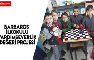 BARBAROS İLKOKULU YARDIMSEVERLİK DEĞERİ PROJESİ