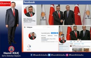 BAŞKAN KILIÇ'IN SOSYAL MEDYA HESAPLARINA YOĞUN...