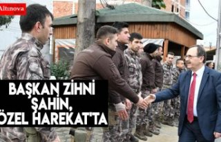 Başkan Zihni Şahin, Özel Harekat'ta