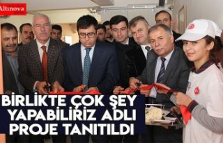 Birlikte Çok Şey Yapabiliriz Adlı Proje Tanıtıldı