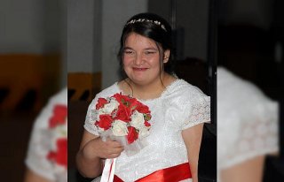 Engelli genç kızın düğün hayali gerçek oldu