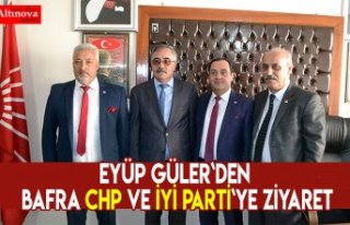 Eyüp Güler`den Bafra`ya ziyaret