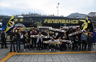 Fenerbahçe kafilesi Giresun'a geldi