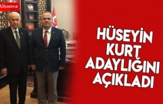 Hüseyin Kurt adaylığını açıkladı