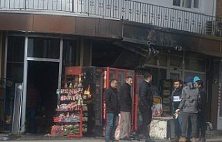 Karabük'te iş yerine molotofkokteyliyle saldırı