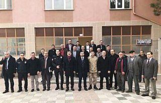 Kavak'ta asayiş toplantısı yapıldı