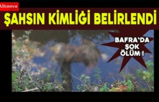 Şahsın kimliği belirlendi