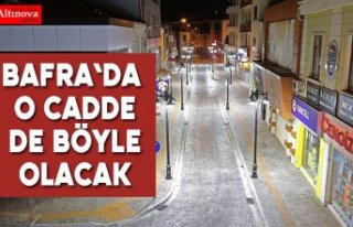 SAMSUN BÜYÜKŞEHİRDEN BAFRA'YA MÜJDE