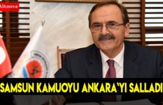 SAMSUN KAMUOYU ANKARAYI SALLADI